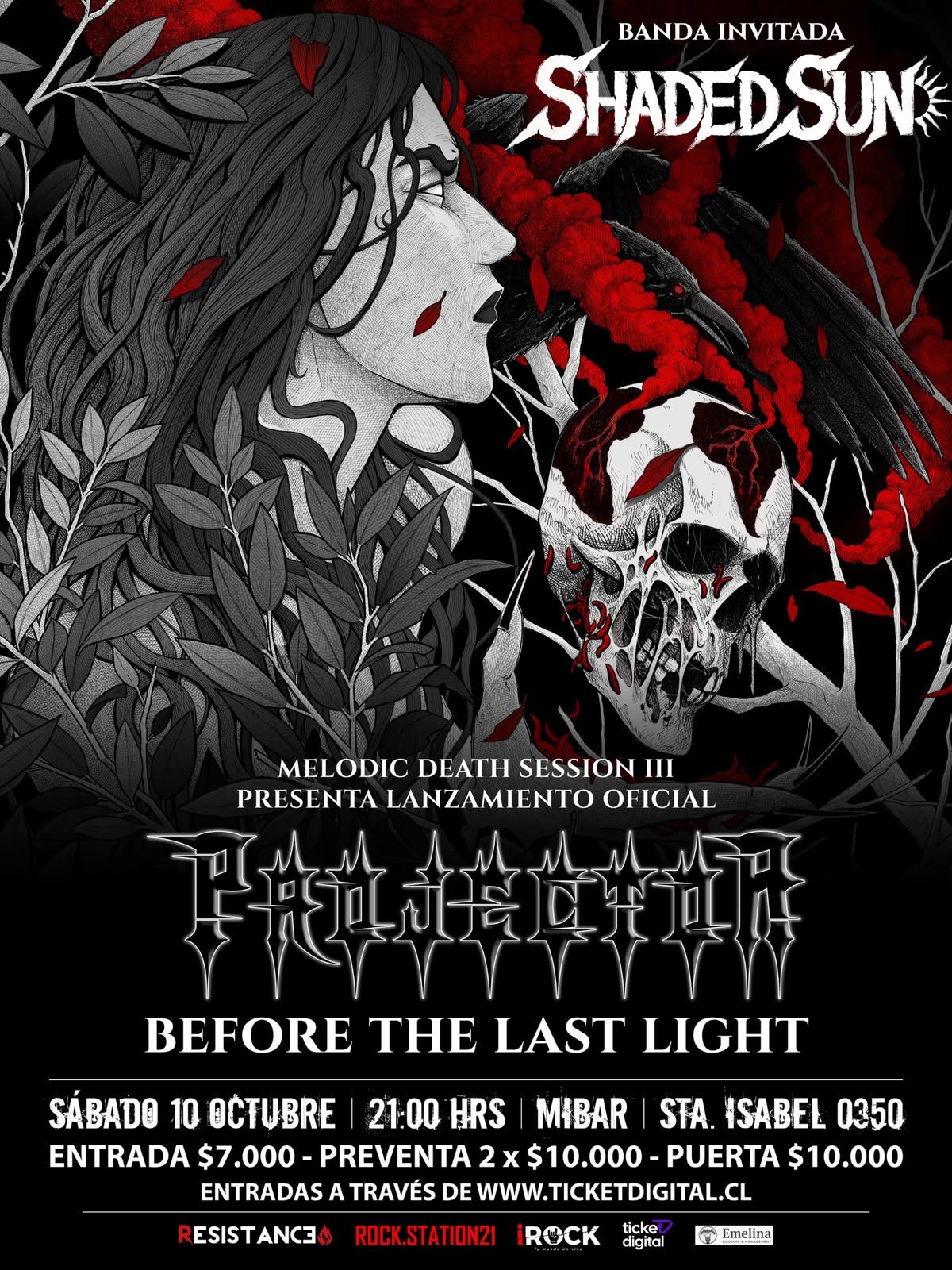 Melodic Death Metal Session III: Projector lanza su nuevo álbum con show en MiBar